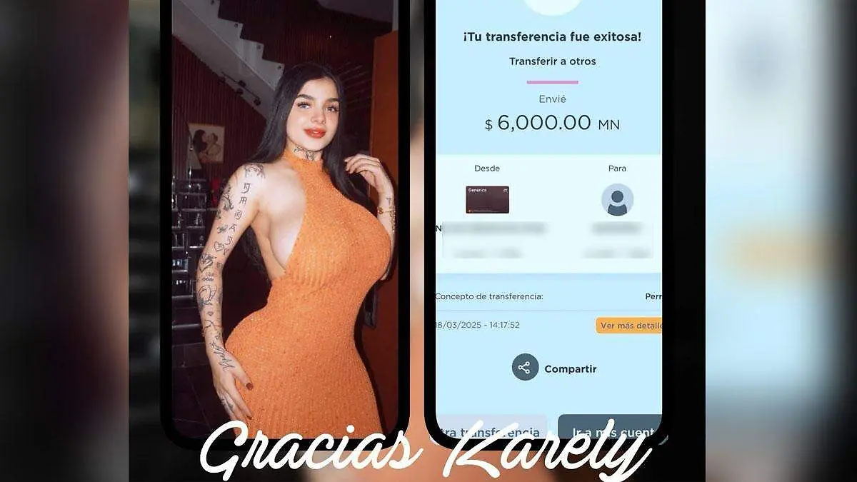 Agradecen a Karely donativo 